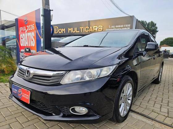 HONDA CIVIC 1.8 LXS 16V FLEX 4P AUTOMÁTICO